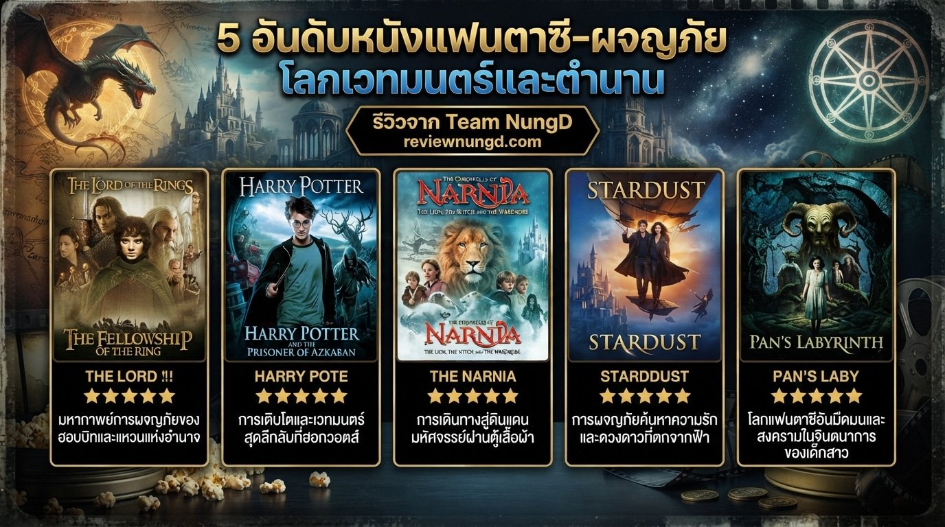 5 อันดับหนังแฟนตาซี-ผจญภัย