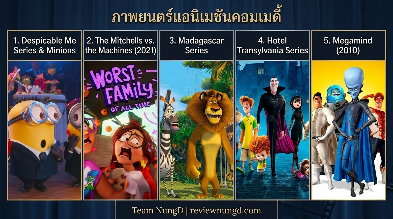 ภาพยนตร์แอนิเมชันคอมเมดี้