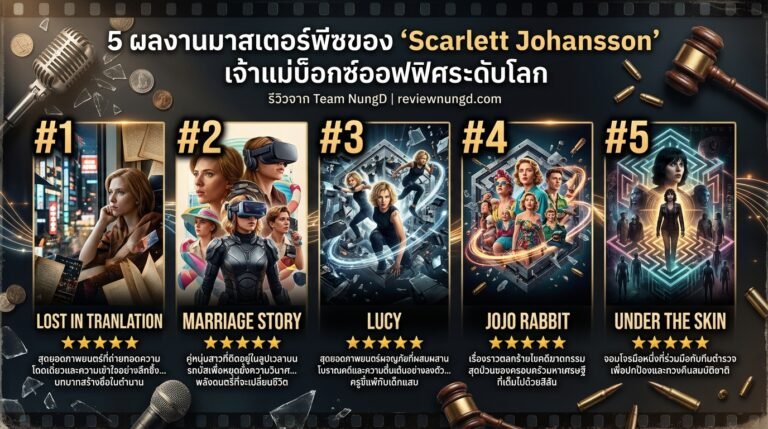 5 ผลงานมาสเตอร์พีซของ Scarlett Johansson